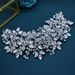 Bridal Headband Handmade Rhinestone Headband Headdress Heart Shaped Diamond Pressed Headband Shape Soft Headband_ipsvogv.com