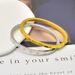 Women's Jewelry Retro Love Titanium Steel Bracelet Does Not Fade Niche Buckle Design Zircon Bracelet_ipsvogv.com