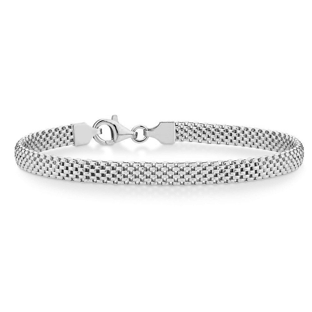 Mesh Chain Bracelet Sparkling French Retro Strap Jewelry Gift_ipsvogv.com