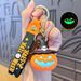 Nightlight Halloween Prankster Keychain Cute Bag Accessories Pendant Buckle Pumpkin Lantern Keychain Gift_ipsvogv.com