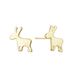 Unisex Simple And Fresh Deer Earrings Electroplating, Color Retention, Sweet Forest Style_ipsvogv.com