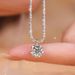 Sparkling Zircon Necklace Women, Niche Design, High-end Pendant, Exquisite Luxury Collarbone Chain, Gift For Girlfriend_ipsvogv.com