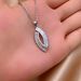 Copper K Gold Plated Rhodium Plated Simple Style Shiny Plating Inlay Geometric Zircon Earrings Necklace_ipsvogv.com