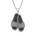 Unisex Necklace Men's Personality Color Slippers Pendant Hip Hop Zircon Pendant Men And Women Couple Hip Hop Jewelry_ipsvogv.com
