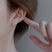Women's Jewelry Moissanite Fashion Temperament Style Classic Six Claw Earrings 925 Sterling Silver Gold Plated Earrings_ipsvogv.com
