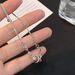 Micro Inlaid Star Moon Crystal Girls, New Zircon Bracelet For Best Friends, Light Luxury, Small And Exquisite Hand Rope_ipsvogv.com