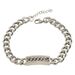 Women's Jewelry Simple Stainless Steel Curved Diamond Bracelet All Match Cuban Titanium Chain Steel Men's And Women's Bracelet_ipsvogv.com