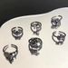 Dark Personality Bat Frog Zircon Open Female Coldness Wind Sweet Cool Hip Hop Versatile Finger Ring_ipsvogv.com
