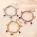 Ins Personalized Devil's Eye Titanium Steel Bracelet Women's Light Luxury Fashion Temperament Handmade Accessories Do_ipsvogv.com