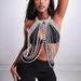 Sexy Rhinestone Body Chain Trendy Personalized Multi-layer Neck Chest Chain Fashion Versatile Accessories Body Chain_ipsvogv.com