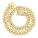 Men's Creative New Product Full Diamond Cuban Chain Trendy Hip Hop Short Thorn Necklace Ornament_ipsvogv.com