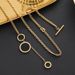 2023 New High End Long For Women With Unique Design Sense Autumn/Winter Titanium Steel Sweater Chain Necklace_ipsvogv.com