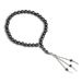 Muslim 10mm 33 Beads Bracelet Black Gallstone Islamic Praise Beads Arabic Turkish TASBIH Praise Beads_ipsvogv.com