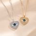 Titanium Steel Necklace, Female Personality Trend, Devil's Eye Pendant, Light Luxury, High-end Feeling, Collarbone Chain_ipsvogv.com