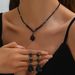 Water Drop Necklace And Earrings Set, Light Luxury Clavicle Chain, High-end Sense, Elegant Jewelry_ipsvogv.com
