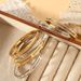 Simple And Stylish Diamond-encrusted Hollow Titanium Steel Bracelet, High Quality_ipsvogv.com