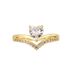 Temperament Luxury Double Layer Ring Female Love Zircon Retro Versatile Ring_ipsvogv.com