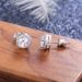 Cao Shi Are Classic And Versatile Round Colored Zircon Earrings For Women's Fashion Accessories_ipsvogv.com