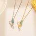Female Super Immortal Asymmetric Butterfly Pearl Necklace, Light Luxury Instagram, Cold Elegant, Fashionable And_ipsvogv.com