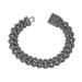Hot selling diamond shaped Cuban with trendy hip-hop and cool bracelet accessories_ipsvogv.com