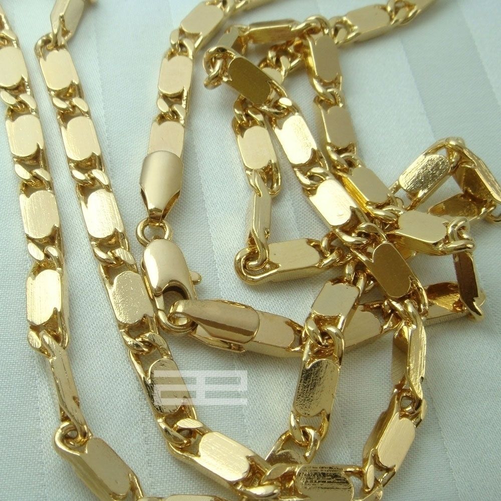Men or Women Cuban Chain Necklace; 4mm Band Width_ipsvogv.com