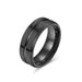 Simple mirror 8mm tungsten steel ring for men light luxury cold high end tungsten gold non fading jewelry Tungsten_ipsvogv.com
