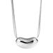 Sterling Silver Lovesick Bean Silver Beanie Necklace INS Style Blogger Niche Electroplated RH-plated Tide Neck Chain_ipsvogv.com