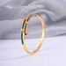 Casual Solid Color Titanium Steel Bangle In Bulk_ipsvogv.com