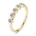 New Fashionable Personalized Versatile with Sterling Silver S Mosonite Diamond Ring for a Small and High Quality Sense_ipsvogv.com
