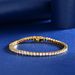 Tennis Chain Men And Hip-Hop Jewelry Single Row Copper Micro-Inlaid Zircon Bracelet For Women Versatile Accessory_ipsvogv.com