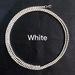 Lassel rhinestone snake chain female headband unique shape ponytail diamond long hair curler hairpin accessories_ipsvogv.com