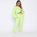 fashion suits for women long-sleeved loose round neck sweatshirt casual sports trousers_ipsvogv.com