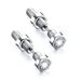 Men's Jewelry Personality Earrings Stainless Steel Screws And Nuts Exaggerated Street Hip Hop Trend Titanium Steel Earrings_ipsvogv.com