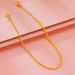 New Vietnam Sand Bead Foot Chain Women's Fashion Copper Gold Plated Jewelry Versatile Accessories Sweet Personality_ipsvogv.com