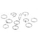 Hot Selling Fashion O-shaped Ripple Minimalist Ring Combination 11 Piece Set_ipsvogv.com