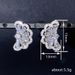 Cao Shi's Water Drop Flower Ear Nails Are Elegant And Refined For Women, Paired With Delicate Fragrances_ipsvogv.com