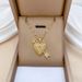 Steel 【 Titanium 】 Heart Piercing Arrow, Light Luxury Temperament, Gorgeous Full Diamond Necklace, Women's Versatile 【 】 Arrow, Temperament, Necklace,_ipsvogv.com