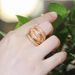 2021 New Brass Gold-plated Wave Temperament Diamond Inlaid Multi Circle Zircon Ring Bracelet_ipsvogv.com