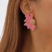 E8418 New Alloy Women's Style Pattern Flower Earrings_ipsvogv.com