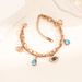 Titanium Steel Demon Eye Bracelet Simple and Colorless Ins Plating Real Gold Ornament Live Style_ipsvogv.com