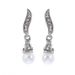 Hot Selling Alloy Diamond Inlaid Pearl Necklace Earring Set, Two-piece Set_ipsvogv.com