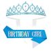 Rose Gold Birthday Party Decoration BIRTHDAY GIRL QUEEN Crown Strap Girls Etiquette Belt_ipsvogv.com