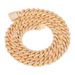 Men's Jewelry Hip Hop Bar Cuban Necklace Hiphop Copper Inlaid Zircon 14mm Trend Necklace_ipsvogv.com