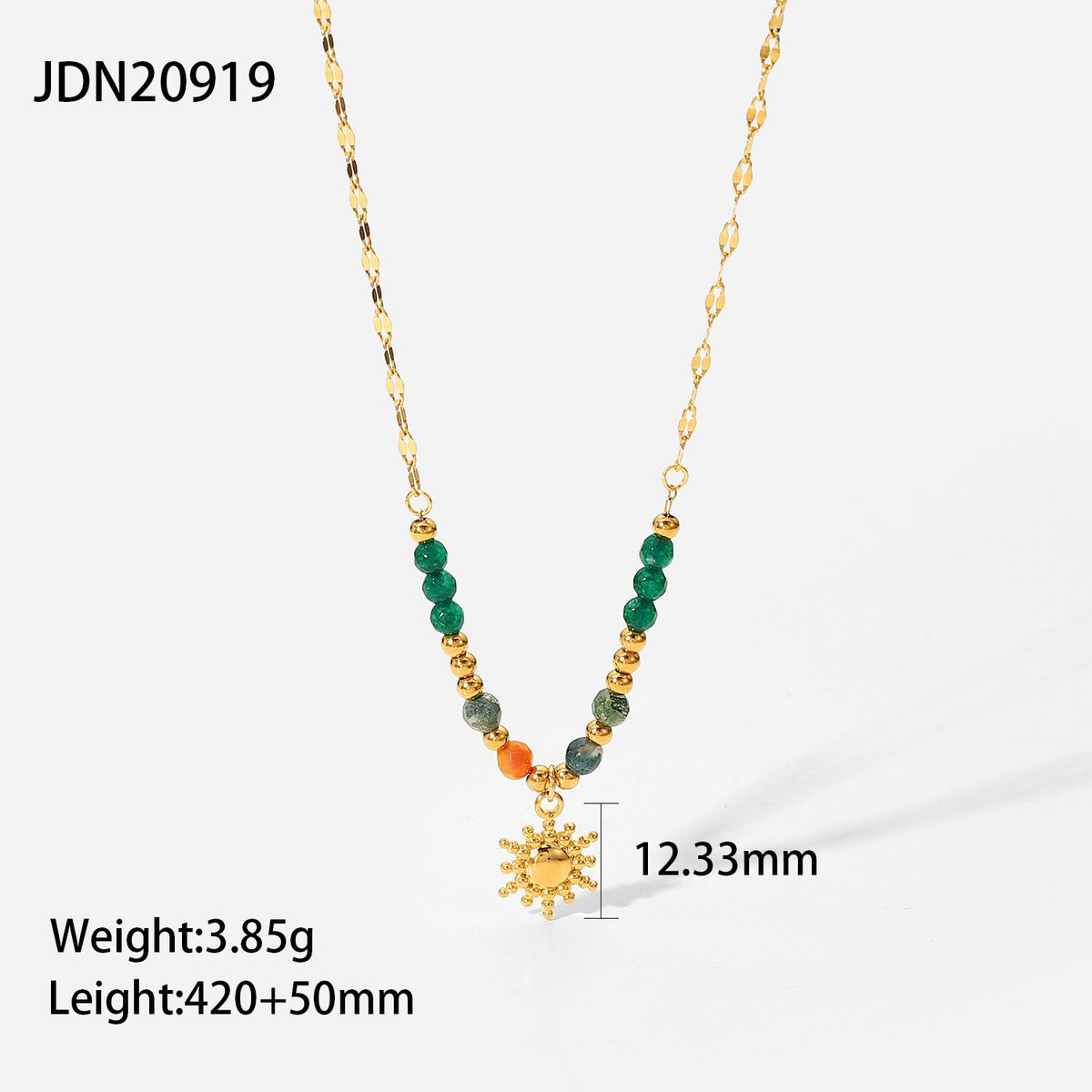 Women's Jewelry Titanium Steel Necklace Accessories High End Bohemian Clavicle Chain Holiday Stainless Steel Necklace Accessories_ipsvogv.com