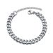 Men's Titanium Steel Six-Sided Polished Cuban Bracelet Simple Personality Jewelry Trendy Cool Accessories_ipsvogv.com