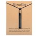 Meditation Whistle Mindfulness Pendant Titanium Steel Vacuum Necklace Regulates Breathing And Relieves Anxiety Yoga_ipsvogv.com