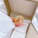 【 Real Gold 】 Full Diamond Double Layered Wedding With Adjustable Opening, Simple Handmade Ring, Couple's Pair Ring_ipsvogv.com