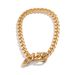 Jewelry Personality Thick Chain Belt Buckle Collarbone Hip-hop Trend Metal Geometric Necklace_ipsvogv.com