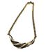 Vintage Antique Classic Black Gold Series Enamel Diamond Set Necklace Earrings Versatile Jewelry_ipsvogv.com