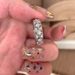 Lace Grid Light Luxury Sparkling Diamond Zircon Ring For Women With Adjustable Opening, Niche High-end Sense,_ipsvogv.com